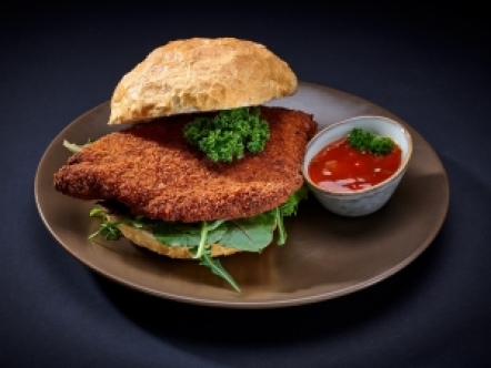 Foto van Broodje schnitzel