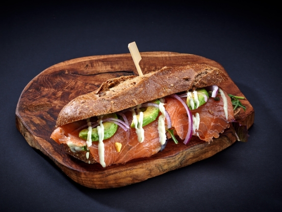 Foto van Gerookte zalm