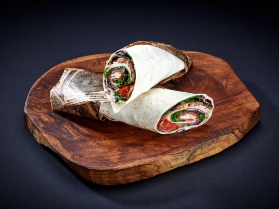 Foto van Maaltijdwrap carpaccio