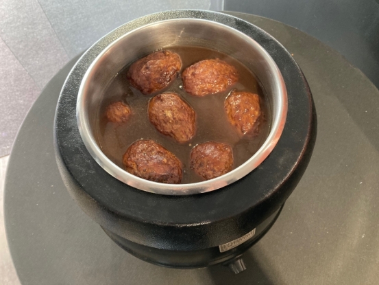 Foto van Hotpot met 25 gehaktballen