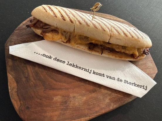 Foto van Panini Pulled Pork