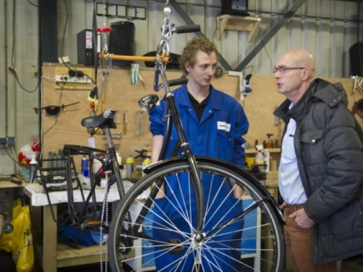 Foto van Fietsen